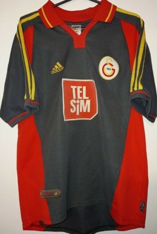 Jersey Galatasaray Away 2000/01 Adidas M Hagi