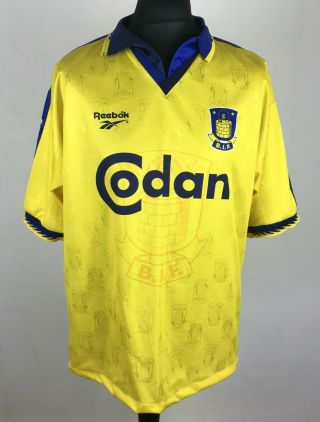 Soren Colding 14 Brondby If 1997/1998 Reebok Home Football Shirt Men 