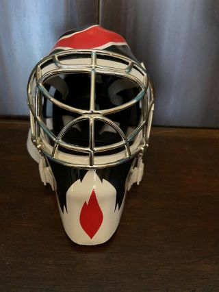 Nhl Upper Deck 2002 Chrome Mini Goalie Helmet Martin Brodeur Jersey Devils