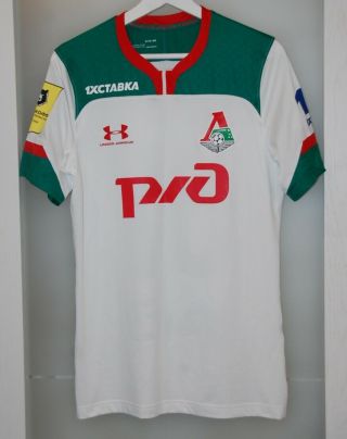 Match Worn Shirt Lokomotiv Russia Jersey Tugarev Size M