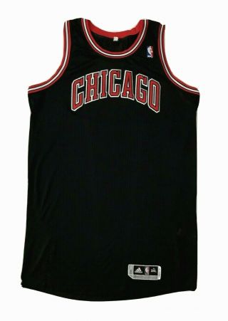 Authentic Adidas Rev30 Blank Chicago Bulls Nba Pro Cut Basketball Jersey 3xl,  4 "