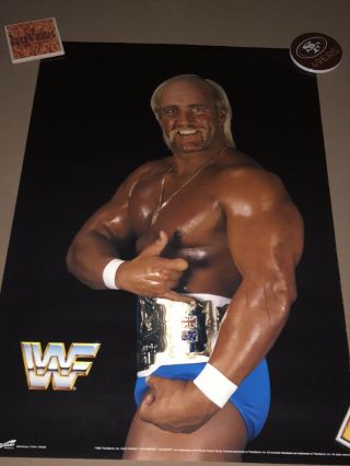Hulk Hogan Poster - Wwf Poster - Wrestlemania Poster - No Holds Barred Poster