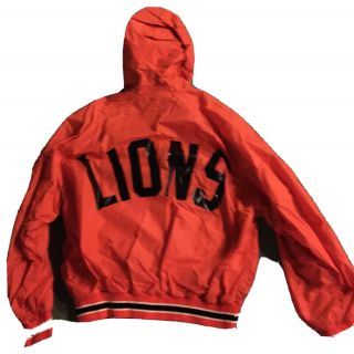 Vintage 80’s Cfl Bc Lions Russell Sideline Jacket 6