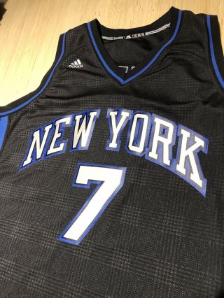 Adidas York Knicks Carmelo Anthony Melo Limited Edition Basketball Jersey XL 2