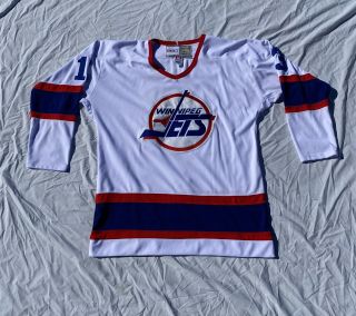 Vintage Teemu Selanne Winnipeg Jets Jersey Official Ccm Hockey Size 50