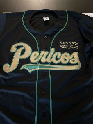 Pericos De Puebla Baseball Beisbol Jersey Size 42 Number 20