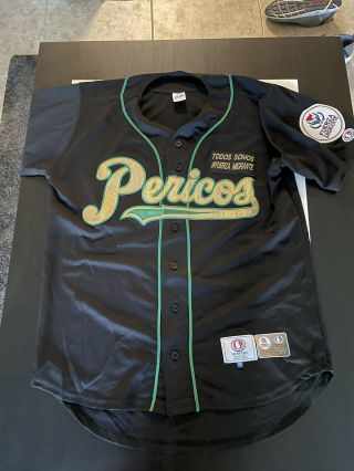 Pericos de Puebla Baseball Beisbol Jersey Size 42 Number 20 2