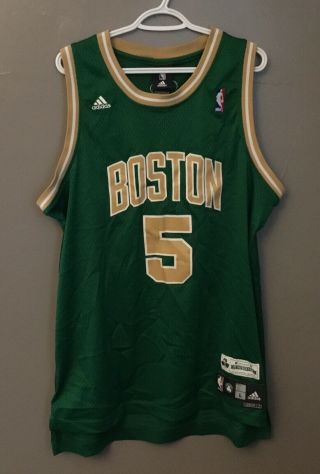 Kevin Garnett Boston Celtics St.  Patricks Day Jersey Authentic Adidas Mens L Nba