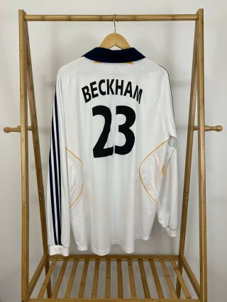 Adidas David Beckham 23 Los Angeles Galaxy Herbalife MLS 2007 Jersey Size XL 2