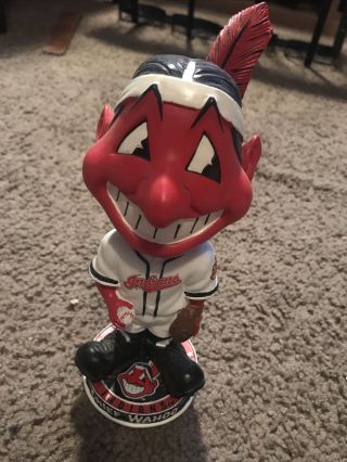 Cleveland Indians Chief Wahoo Mascot Knuckle Heads Bobblehead