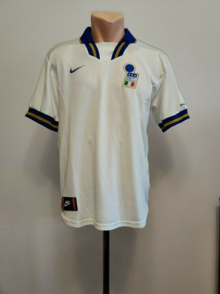 Football Shirt Soccer Fc Italy Italia Away 1996/1997 Nike Jersey Men 