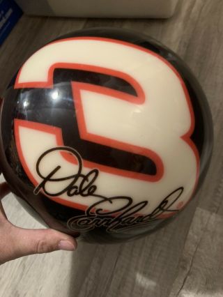 Dale Earnhardt 3 Nascar Racing Bowling Ball Undrilled 14 Pounds