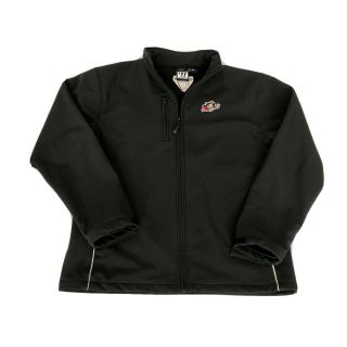Warrior Legacy Portland Pirates Hockey Black Zip Jacket Mens Size Xl Softshell