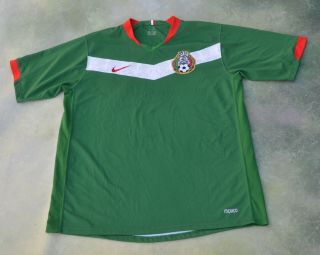 Vintage Nike Mexico National Soccer Team Jersey Size L.