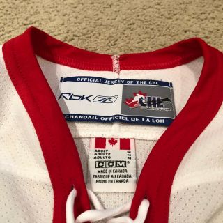 Niagara Ice Dogs Reebok Hockey Jersey OHL CHL Medium White Rare 2