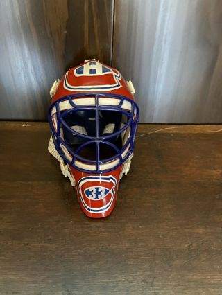 Nhl Upper Deck 2002 Mini Collect Goalie Helmet Patrick Roy Montreal Canadiens