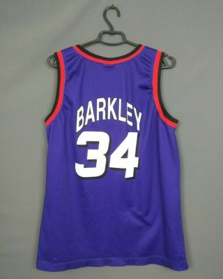 Charles Barkley Phoenix Suns Jersey Size Xl Basketball Shirt Champions Ig93