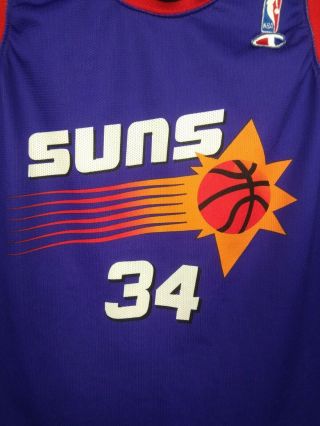 Charles Barkley Phoenix Suns Jersey Size XL Basketball Shirt Champions ig93 3