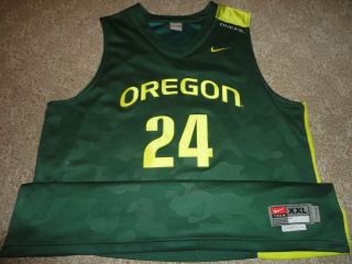 Authentic Nike NCAA Oregon Ducks Dillon Brooks Basketball Jersey Game 2XL Moore 3