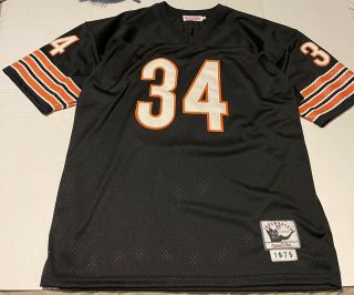 Mitchell & Ness Authentic Chicago Bears,  1975 Walter Payton Jersey,  Sz 54 Xxl