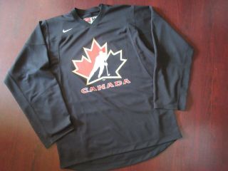 Vintage Official Nike Team Canada Hockey Jersey Medium Iihf