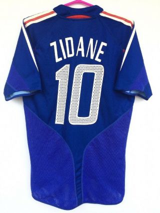 France 2004 05 2006 Adidas Home Football Soccer Shirt Jersey Maillot Zidane