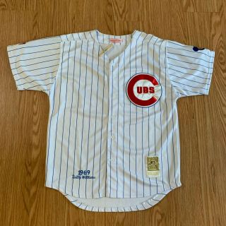 Vintage Mitchell & Ness Billy Williams 26 Chicago Cubs Stitched Jersey