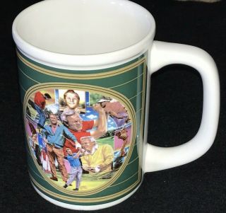 1992 Arnold Palmer Golf Sports Impressions Coffee Mug Cup
