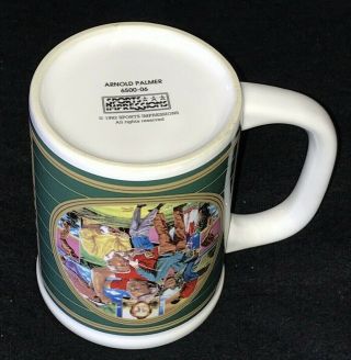 1992 Arnold Palmer Golf Sports Impressions Coffee Mug Cup 3