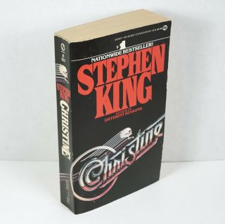 Christine By Stephen King Paperback True 1st Signet Printing December 1983 Exc