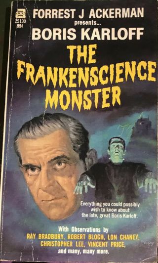 Forrest J Acjerman Presents Boris Karloff The Frankenscience Monster