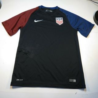 Nike Dri Fit Team Us Usa Soccer Jersey Shirt Sz Mens S