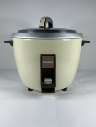 Vintage Panasonic Rice O Mat Sr - 10 Eg Rice Cooker/steamer Made In Japan.