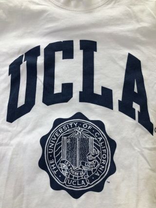 H&m Ucla Xs White Shirt Let There Be Light University California Los Angeles