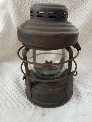 Vintage Dietz Luck E Lite No 25 Lantern Clear Dietz Little Wizard Globe
