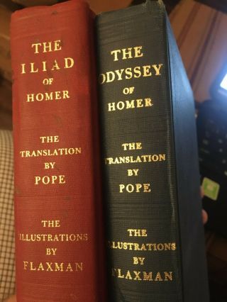 The Iliad Of Homer And The Odyssey Of Homer - Translation By Pope
