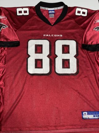 Tony Gonzalez - Atlanta Falcons Authentic Jersey - Reebok Mens Xl