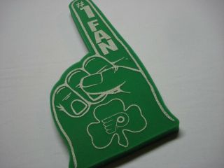 Rico / Tag Express Nhl Philadelphia Flyers Green Irish Shamrock Foam Fan Finger