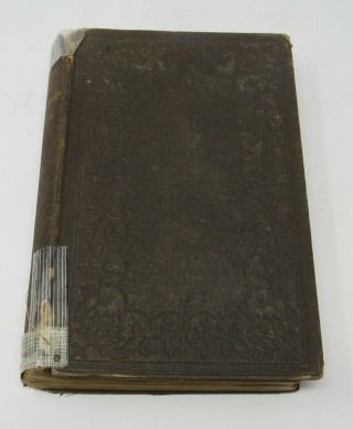 Harriet Beecher Stowe Dred: Tale Of The Great Dismal Swamp 1856 1st Am Ed Hc