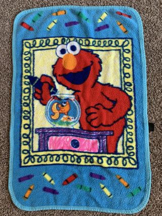 Vintage Sesame Street Elmo Dorothy Throw Blanket