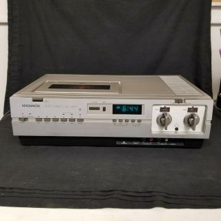 Vintage Magnavox Video Cassette Recorder Model Vr8315bk01
