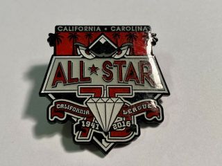 2016 California League Minor League Baseball All Star Game Pin 75th Anniversary