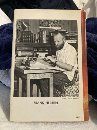 Frank Herbert DUNE Messiah HCDJ 1969 Book Club Edition 2