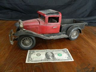 Vintage " Antique " Toy Truck,  Not Old But Cool And Heavy,  Well Made