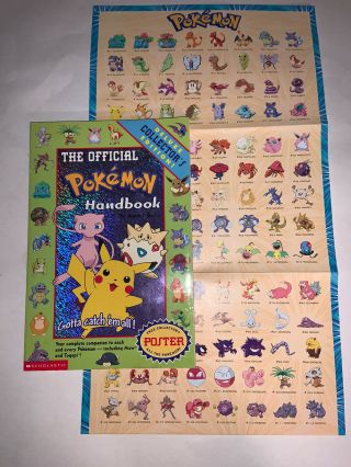 The Official Pokemon Handbook & Poster Deluxe Collector 