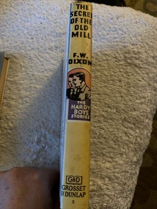 1927 Hardy Boys: The Secret Of The Old Mill W/Cover 2