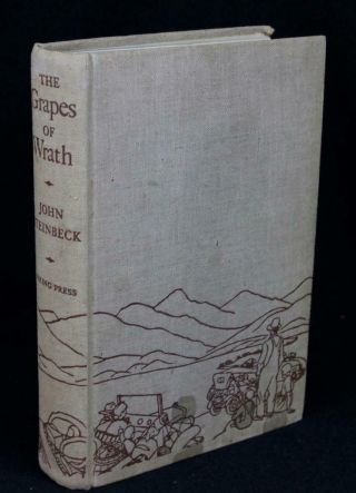 John Steinbeck The Grapes Of Wrath 1939 Early Near 1st Pulitzer Prize