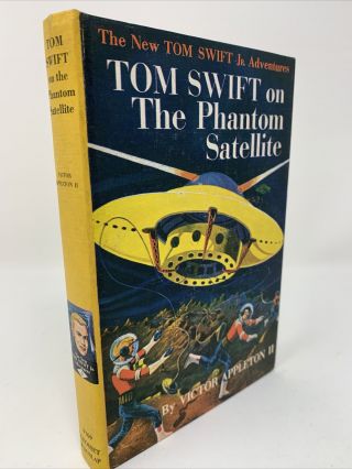 Tom Swift On The Phantom Satellite 9 1956 Hc Matte Victor Appleton 9109 Vg Jr