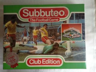 Vintage Subbuteo Table Football Game - Club Edition - 352/3656