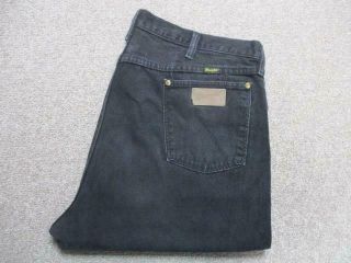 Mens Vintage Wrangler 42 " W 28 " L Relaxed Fit Tapered Leg Jeans / Ref A11150